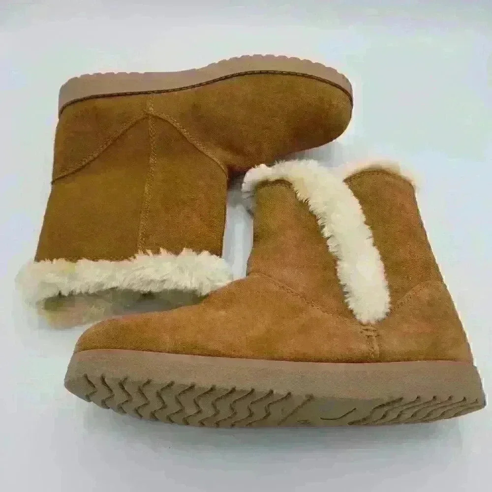 Women's Daniah Suede Winter Mid Boots - Picture 7 of 8